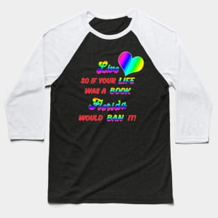 Live Your Life Baseball T-Shirt